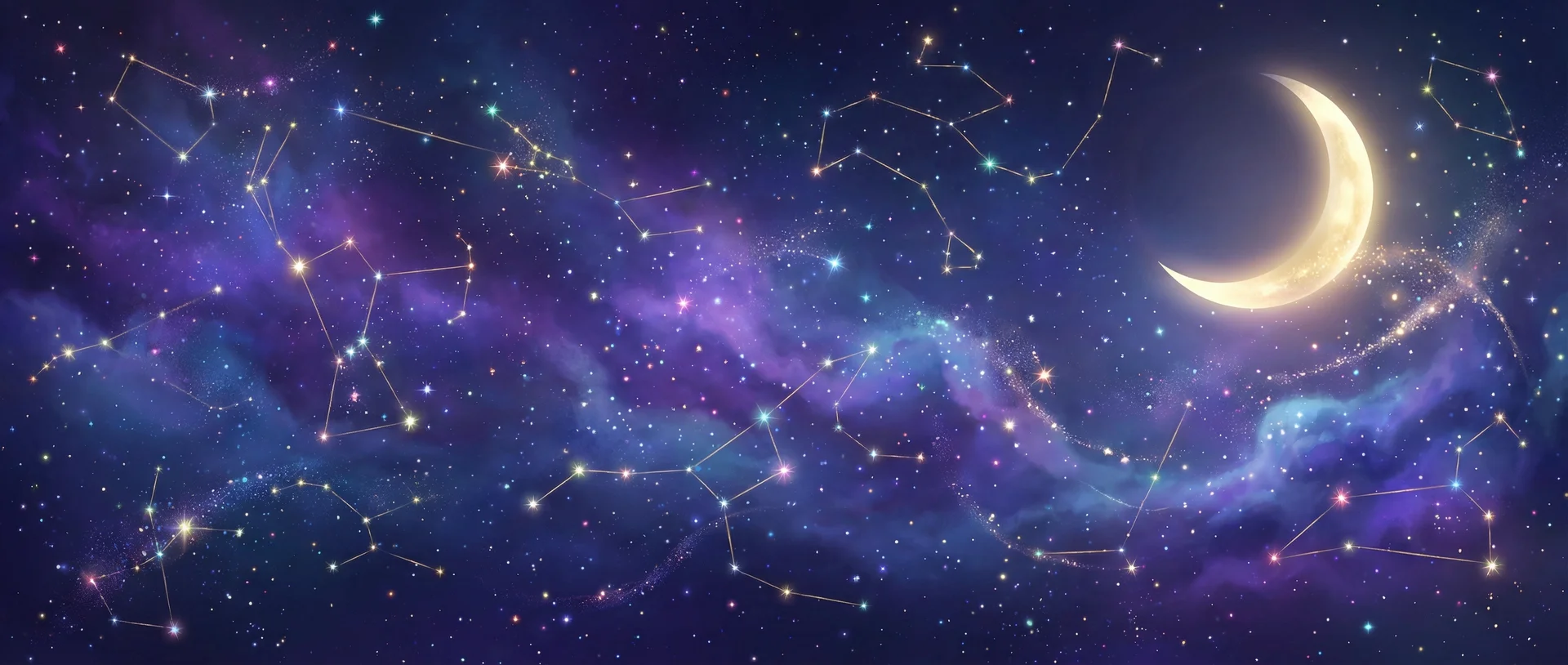 星空背景 - 吃瓜官网 | 每日星座运势与塔罗占卜